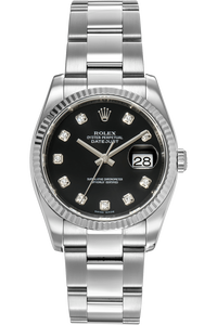 Datejust White Gold and Stainless Steel Automatic