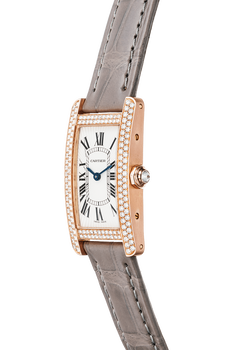 Tank Americaine Rose Gold Quartz