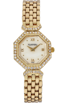 Octagon Yellow Gold Quartz