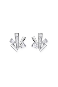 Rock Diamonds Cluster Mini Earrings
