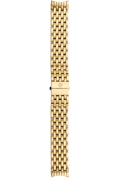 MICHELE CSX 36 Gold Plated Watch Bracelet MS18AT246710