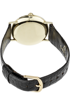Round Tiffany &amp; Co. Circa 1950s Yellow Gold Manual