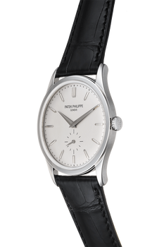 Calatrava Reference 5196 White Gold Manual