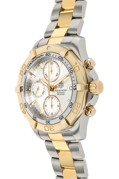 Aquaracer Chronograph Yellow Gold and Stainless Steel Automatic