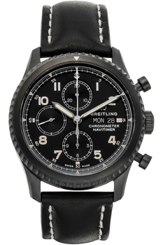 Navitimer 8 Chronograph 43 DLC Stainless Steel Automatic