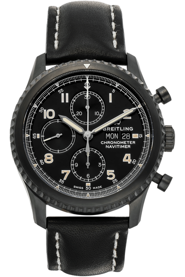 Navitimer 8 Chronograph 43 DLC Stainless Steel Automatic