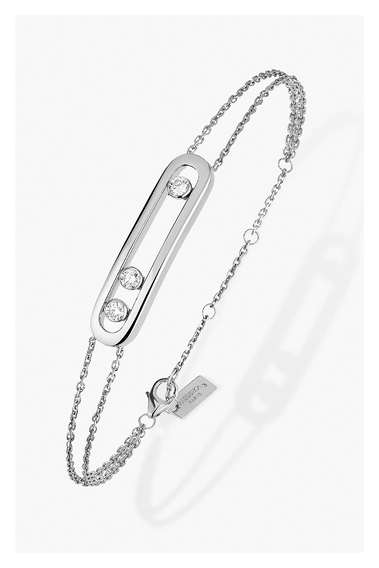 Move Classique Bracelet in White Gold 