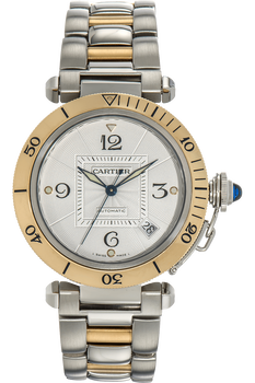 Pasha Diver Yellow Gold and Stainless Steel Automatic