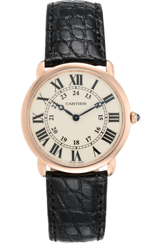 Ronde Solo Louis Cartier Rose Gold Manual