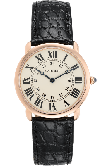 Ronde Solo Louis Cartier Rose Gold Manual