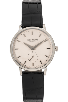 Calatrava Reference 3893 White Gold Manual