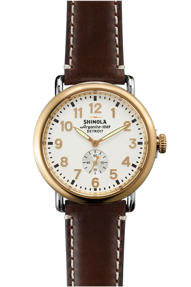 Shinola online runwell gold