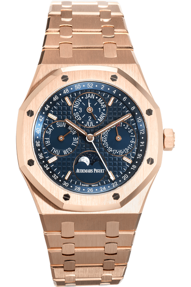 Ap royal oak clearance perpetual calendar rose gold