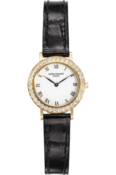 Calatrava Reference 4820 Yellow Gold Quartz