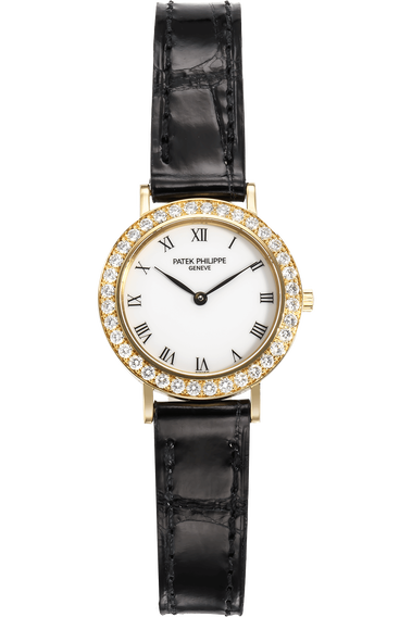 Calatrava Reference 4820 Yellow Gold Quartz