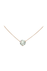 Peekaboo Prasiolite Pendant