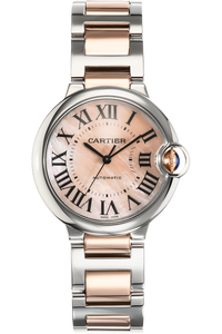 Ballon Bleu Rose Gold and Stainless Steel Automatic