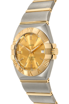 Double Eagle Yellow Gold and Stainless Steel Quartz