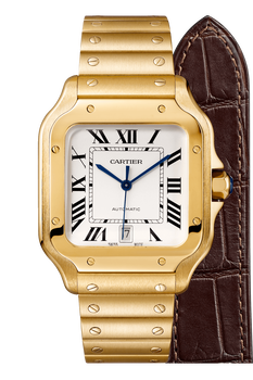 Santos de Cartier Yellow Gold, Large