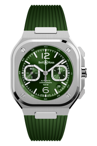 BR-05 Chrono Green Steel