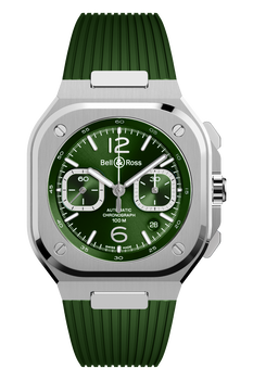 BR-05 Chrono Green Steel