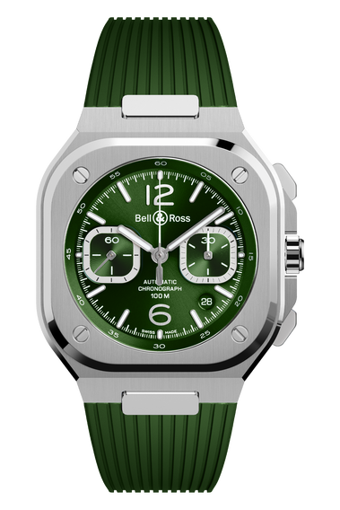 BR-05 Chrono Green Steel