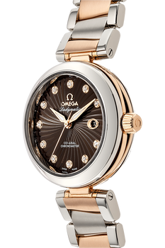 De Ville Ladymatic Rose Gold and Stainless Steel Automatic