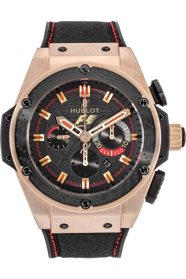 Pre Owned Hublot Big Bang F1 King Power Chronograph Limited Edition Rose Gold