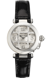 Pasha de Cartier White Gold and Stainless Steel Automatic