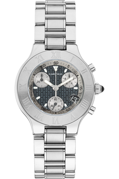 Must 21 Chronoscaph Stainless Steel Quartz