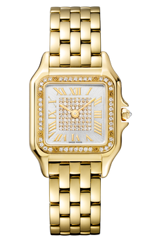 Cartier white gold watch with diamonds online
