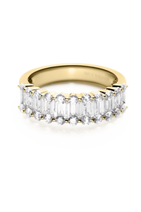 Baguette Love Ring