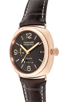 Radiomir 8 Days GMT Special Edition Rose Gold Manual