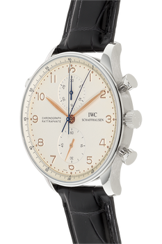 Portuguese Rattrapante Chronograph Stainless Steel Automatic