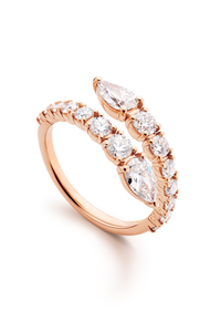 Diamond Twist Ring