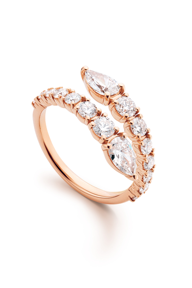 Diamond Twist Ring