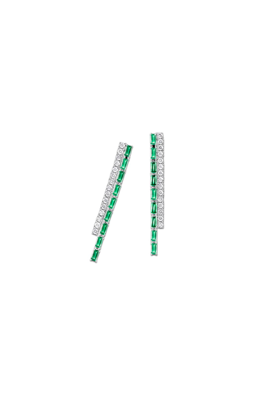 Emerald Soiree Earrings 2.63 ct.