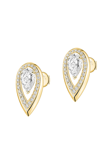Fiery Studs 0.25CT in Yellow Gold