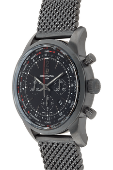 Transocean Chronograph DLC Stainless Steel Automatic