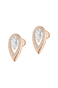 Fiery Studs 0.25CT in Pink Gold