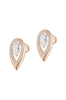 Fiery Studs 0.25CT in Pink Gold