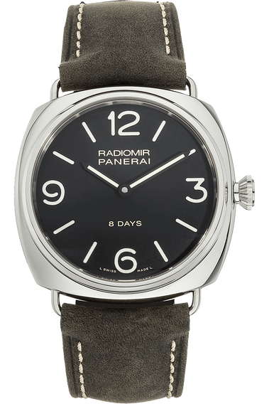 Radiomir Black Seal 8 Days Stainless Steel Manual