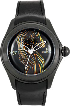 Bubble Dani Olivier PVD Black and Stainless Steel Automatic