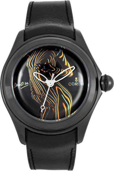 Bubble Dani Olivier PVD Black and Stainless Steel Automatic