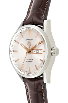 Carrera Calibre 5 Day-Date Stainless Steel Automatic