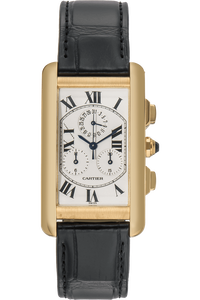 Tank Americaine Chronograph Yellow Gold Quartz