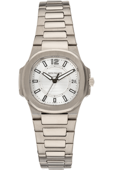 Nautilus Reference 7011 White Gold Quartz