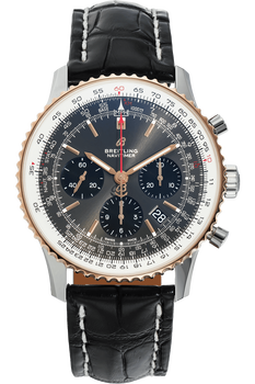 Navitimer Rose Gold and Stainless Steel Automatic