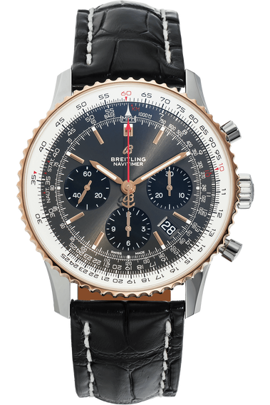 Navitimer Rose Gold and Stainless Steel Automatic