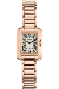 Tank Anglaise Rose Gold Quartz